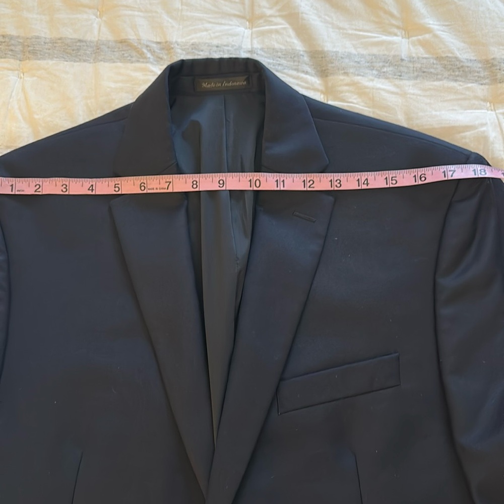 Lauren Ralph Lauren-Mens Blazer- Navy-Gold Buttons-Single Vent-Classic Size 41L - Picture 8 of 11